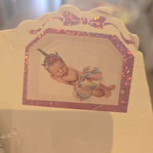 Load image into Gallery viewer, NWT Emily &amp; Emma tutu headband Unicorn 0-6m
