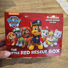 Load image into Gallery viewer, Paw Patrol The Little Red Rescue Box (4 board books)
