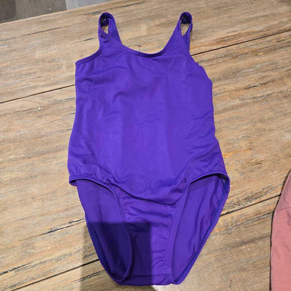 Weissman purple leotard 7Y