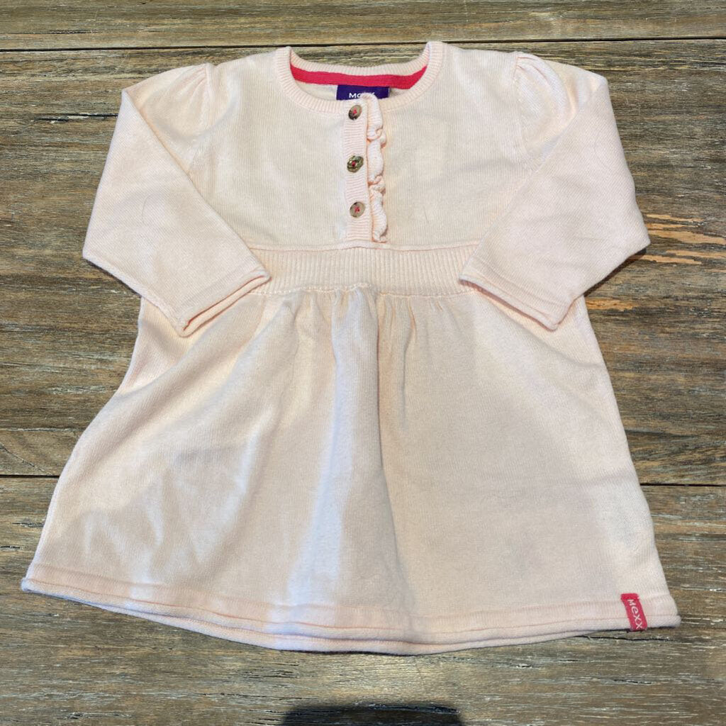 Mexx blush pink longsleeve top 9-12m